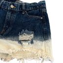 No Bo Ombre High Rise Jean Shorts Photo 4