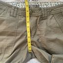 prAna  Women's Capri Pants Mari Organic Cotton Outdoor Hiking Green Size 6 Photo 7