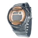 Casio  Women's Wristwatch Baby G Round Digital Buckle 12-Hour Dial Black Photo 6