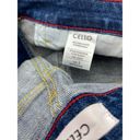 Cello New Womens  Cut Off Distressed Stretch Denim Bermuda Jean‎ Shorts Small Photo 5