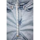 Arizona Jeans Arizona Juniors Jeans Size 7 High Rise Vintage Straight Stonewash Patched Trendy Photo 8