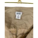 Cache  GOLD LINEN BLEND WOMEN'S VINTAGE WIDE LEG PANTS SIZE 12 33 INCH INSEAM Photo 4