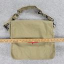 Banana Republic Vintage  Israeli Paratrooper Messenger Bag Green Cavas Crossbody Photo 8