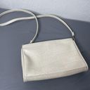 Bueno  Cream Off White Faux Leather Crocodile Textured Crossbody Bag Purse Photo 3