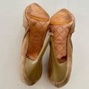 L.A.M.B. Beige Stiletto D'Orsay Heels color tang. size 7.5M Photo 2