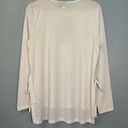 Sweaty Betty NWT  Tie Side Yoga Long Sleeve Top Lily White Photo 7