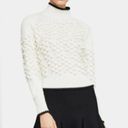 BCBGMAXAZRIA Merino Wool Blend Mock Neck Sweater Photo 2