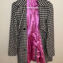 Houndstooth Identity  Check Smart Jacket/Coat Est S Photo 5