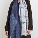 Boutique NEW "Full of Wonder" Blue Wrap Long Shawl Scarf Photo 0