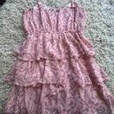 Trixxi CLOTHING COMPANY Pink Layered Sundress Photo 1