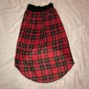 Boutique Plaid Hi-lo Skirt Photo 3