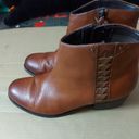 Clarks  Maypearl Fawn Ankle Round Toe Brown Boots Size 7.5 Photo 90