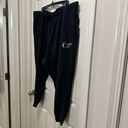 Nike Women’s  Jogger Sweatpants Mid Rise Black Gold Logo Plus Size 3X NWT Photo 3