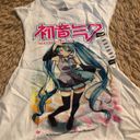 Hot Topic Hatsune White tank - Brand new with Tag! Photo 2