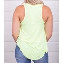 Z Supply NWT  Vagabond‎ Tank in Neon Lime Size Small | Vibrant Flowy Everyday Photo 9