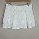 Lululemon  Tennis Skort Skirt White 8 Tall Photo 2