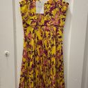 Delfi Collective Floral Pleated Dress Multi Size 4 Photo 1