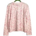 Hill House  The Ivy Long Sleeve Sleep Tee in Pink Sherwood Forest Size XS NWT Photo 1