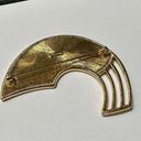 Monet Vintage Signed  Gold Tone Red Enamel Brooch Pin Photo 9