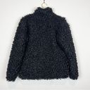 Chelsea28  Black Faux Fur Oversized Teddy Coat Jacket Size XS Photo 7