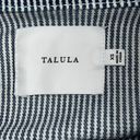 Aritzia  Talula Denim Jacket Navy & White Striped Cropped Women's XS Stretch Photo 1