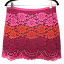 Juicy Couture  Black Label Lace Mini Skirt Tri color Photo 0