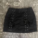 Verge Girl Lace Up Mini Skirt Photo 4