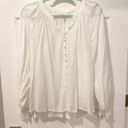 Garnet Hill Swiss Dot Poet blouse size Small Photo 7