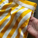 Juicy Couture  // Yellow & White Striped High Waist Shorts Photo 6