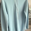 SheIn Drawstring Hooded Baby Blue Sweatshirt  Photo 1