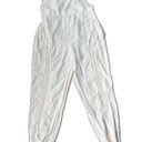 Free People Movement  One Piece Split Rock Jumpsuit in Ivory Size Small Photo 9