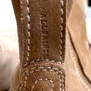 All Saints Carlotta Tan Suede Heeled Side Zip Ankle Boots. Size 10. New Photo 7