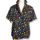 Rihoas Polka Dot Short Sleeve Shirt Size XL Photo 1