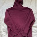 Vans Burgundy  hoodie with black lettering Photo 2