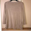 Coldwater Creek  Silk Blend Button Front Cardigan Brown Size Large 14 Photo 1