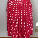 LuLaRoe Madison Skirt- Red and White- Size XL- NWT Photo 0