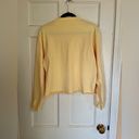 Brandy Melville  One Size T-Shirt John Galt Camila Yellow Honey Crop Long Sleeve Photo 2