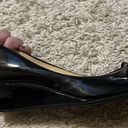 Kate Spade  Black Bow Wedge size 7B Photo 4