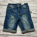 INC  distressed mid rise jeans size 8 Photo 0