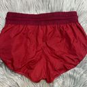 Free People  L Flounce Ruffle FP Movement Collection Burgundy Size Small Photo 2