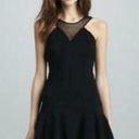 Robert Rodriguez  mesh yoke flounce hem dress Photo 1