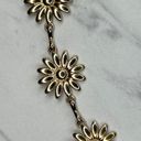 Flower Concho Gold Tone Metal Chain Link Belt OS One Size Photo 6