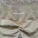 Alphalete Beige  Amplify Shorts Size Medium Photo 2