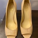 Kate Spade Patent Leather Peep-toe Wedges Photo 2