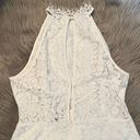 BB Dakota NWT  x Steve Madden | Cara High Neck White Lace Cocktail Dress Photo 15