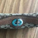 Coach  Chelsea Brown Signature Turn-lock Wristlet Photo 3