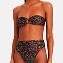 Agua Bendita Bikini Oregano Top Comino Bottom Floral Strapless Hedera XS NWT Photo 7