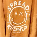 Grayson Threads Smiley World Plus Size 3X Spread Kindness Rust Semi Cropped Sweatshirt Women’s Photo 2