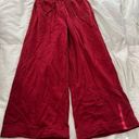 Nike Wide leg  red sweatpants Photo 0