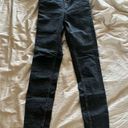 ZARA  Black Wash High Waisted Skinny Jean Photo 0